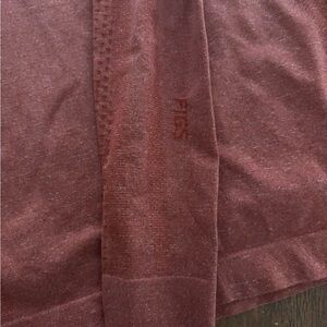 Figs Red under Scrub Top